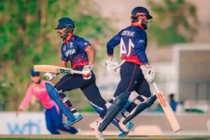 आइसिसी टी–२० विश्वकपमा नेपालले जापानलाई हराउँदै सुपर सिक्समा प्रवेश